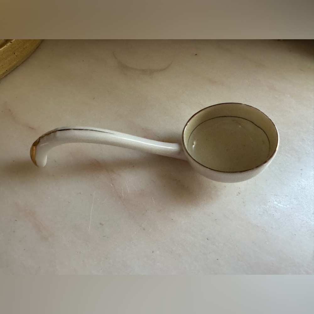 Antique Noritake Morimura Porcelain Spoon